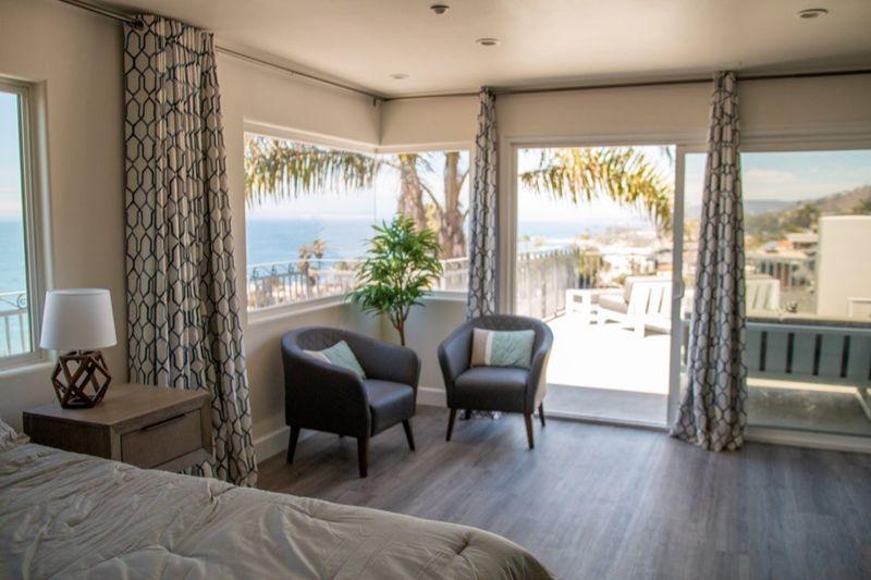 View from a bedroom at California Detox luxury rehab in Laguna Beach, California
